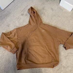 ALO Yoga Tan Hoodie Sweater